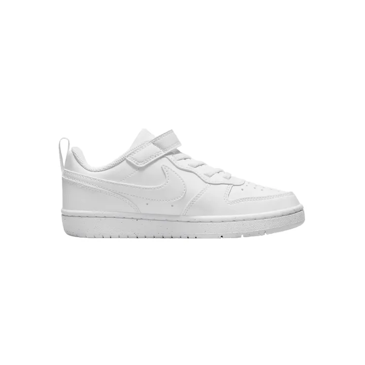 Nike scarpa sneakers da bambini Court Borough DV5457-106 bianco