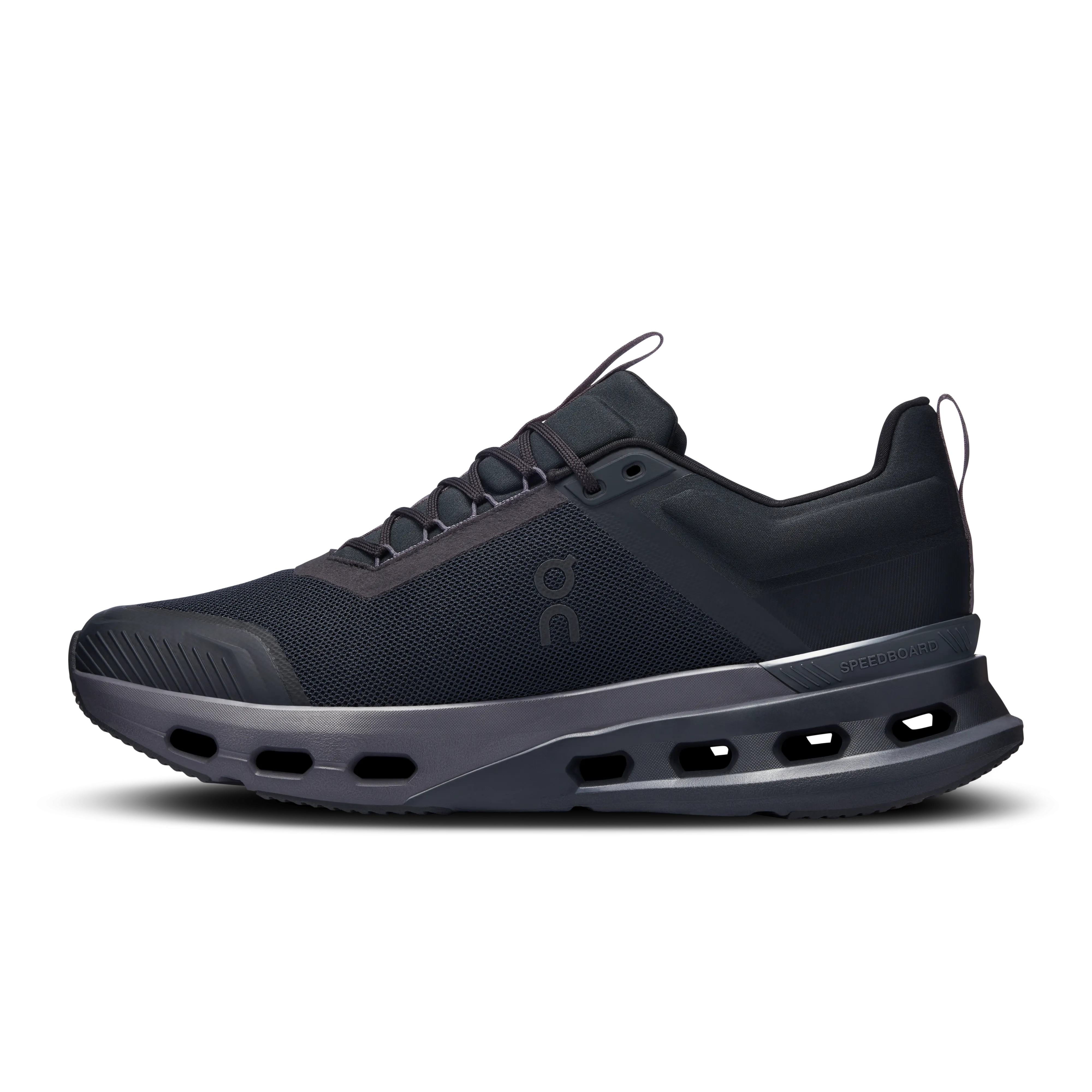 On Running Men's Cloudnova X Shoes - Black / Eclipse