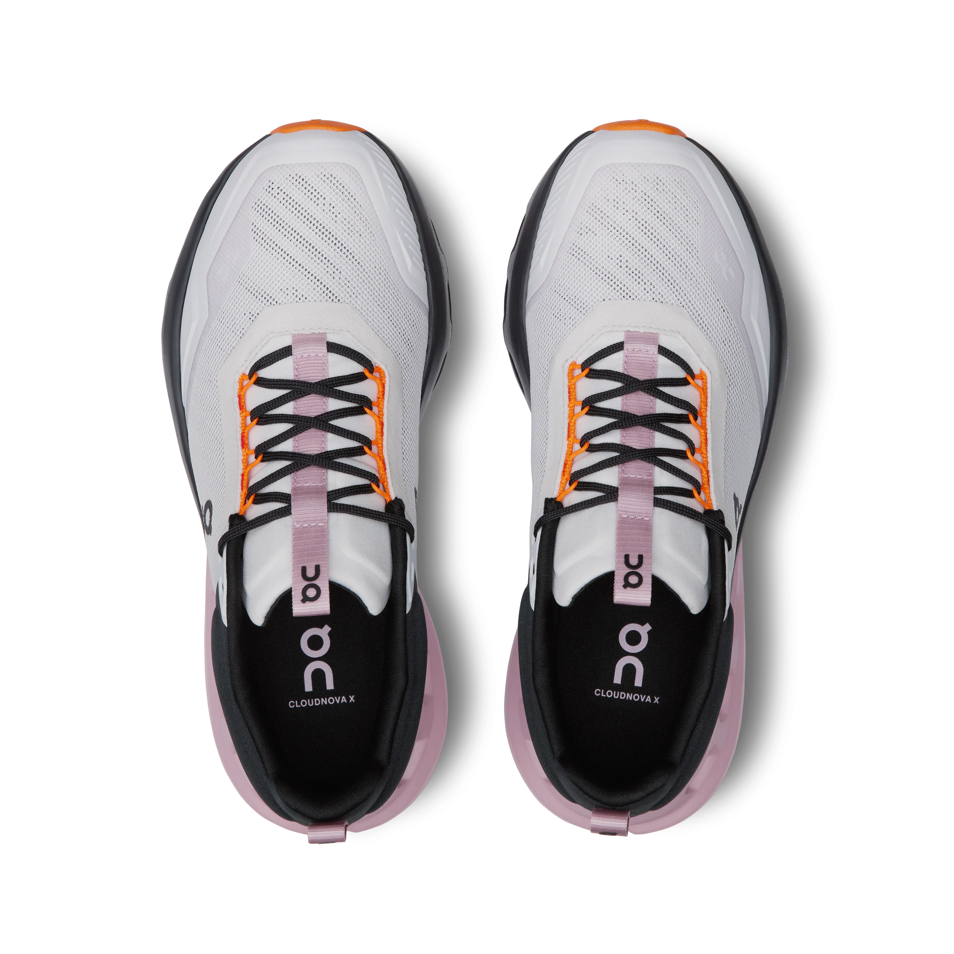 On Running Women's Cloudnova X Shoes - Frost / Orange