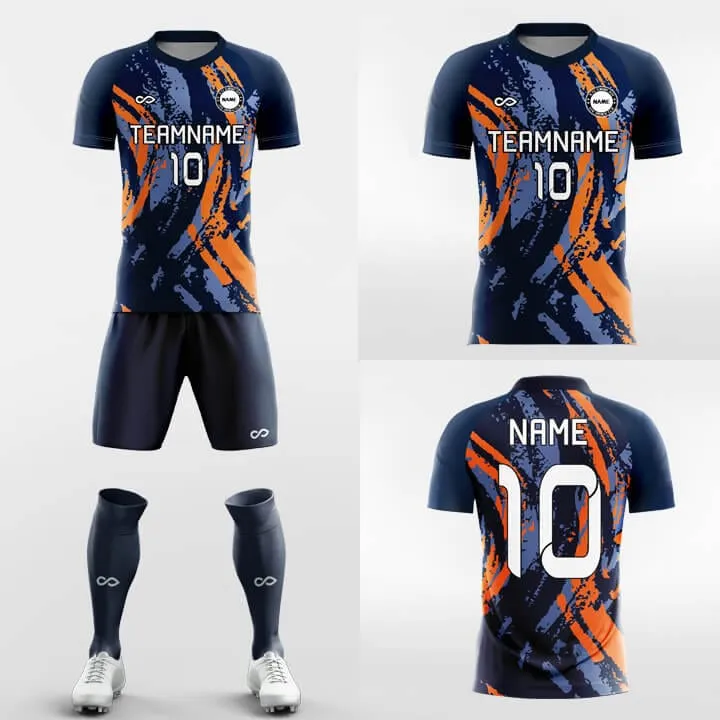 Orange Beach - Custom Soccer Jerseys Kit Sublimated Design