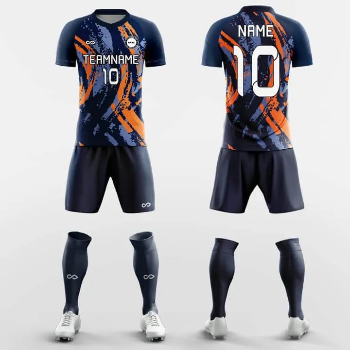 Orange Beach - Custom Soccer Jerseys Kit Sublimated Design