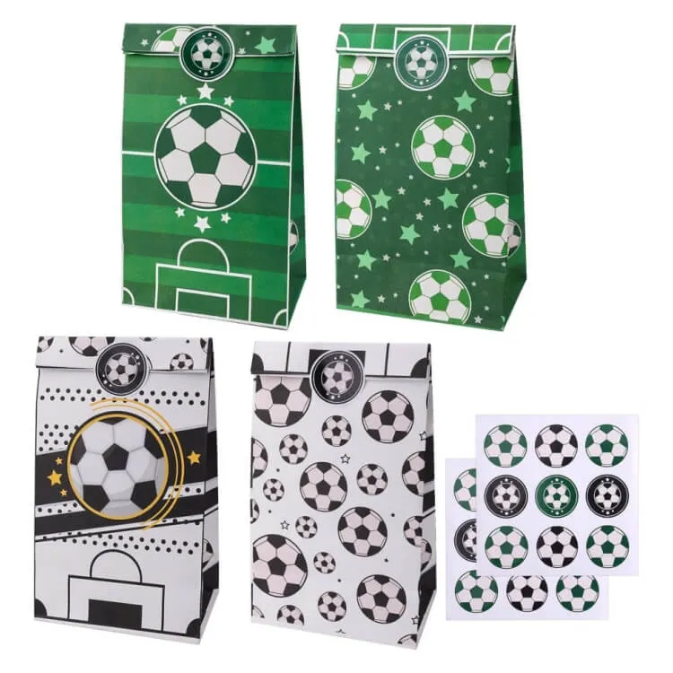 Paper Party Bag | Soccer | 12 Pcs