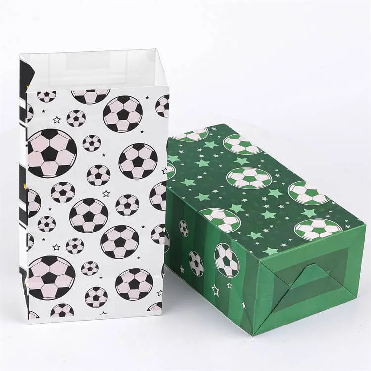 Paper Party Bag | Soccer | 12 Pcs