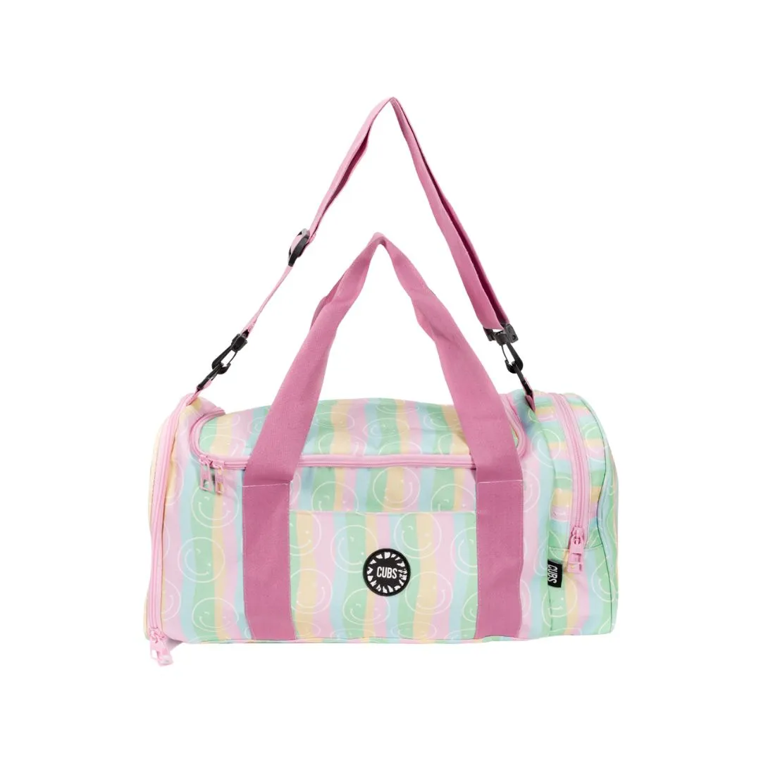 Pastel Smiles Duffle Bag