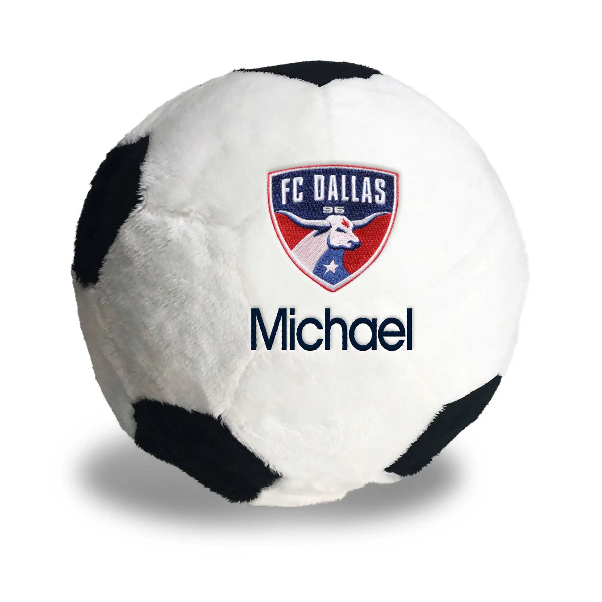 Personalized FC Dallas Plush Soccer Ball