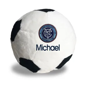 Personalized New York City FC Plush Soccer Ball