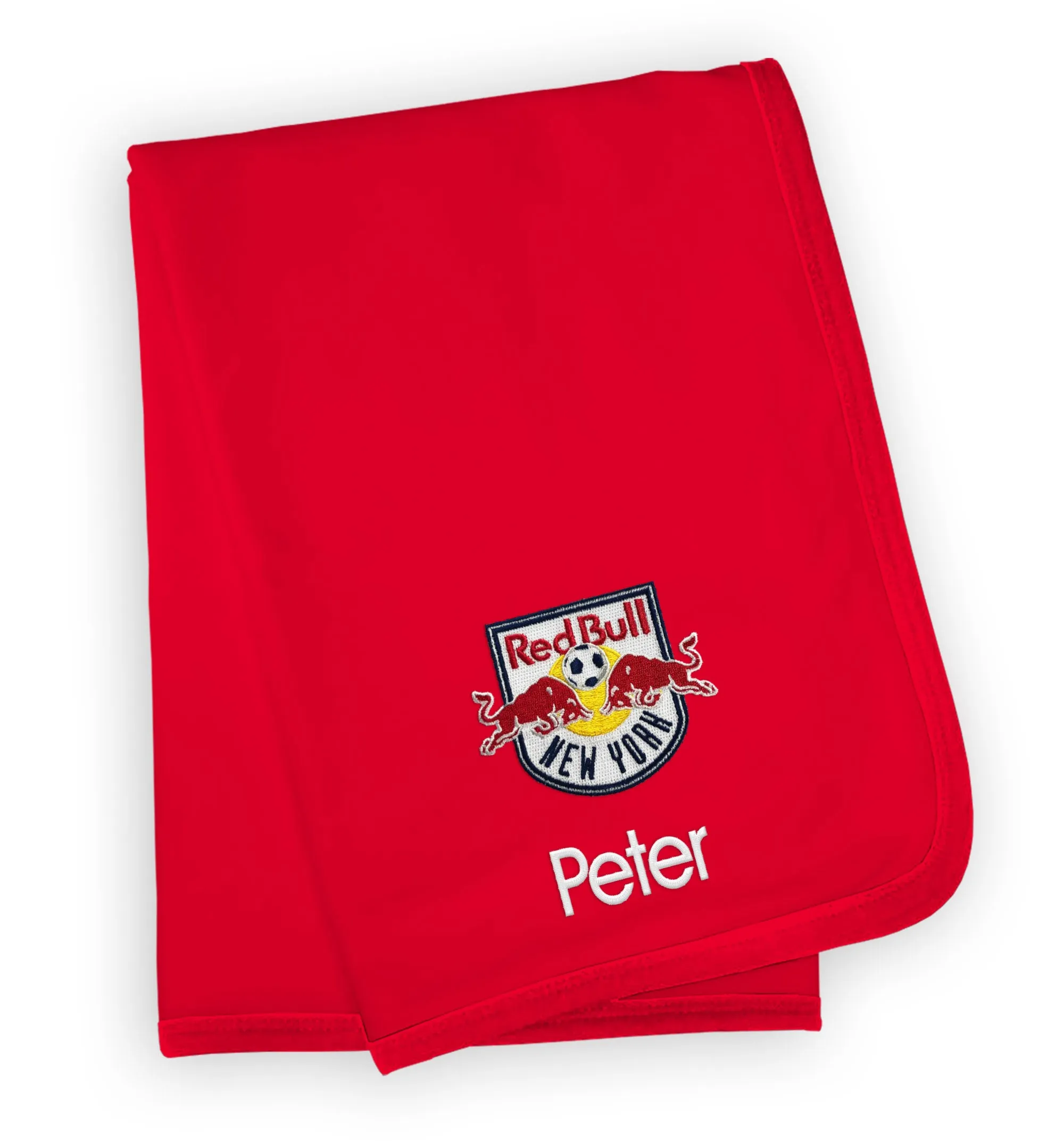 Personalized New York Red Bulls Blanket