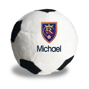 Personalized Real Salt Lake Plush Soccer Ball