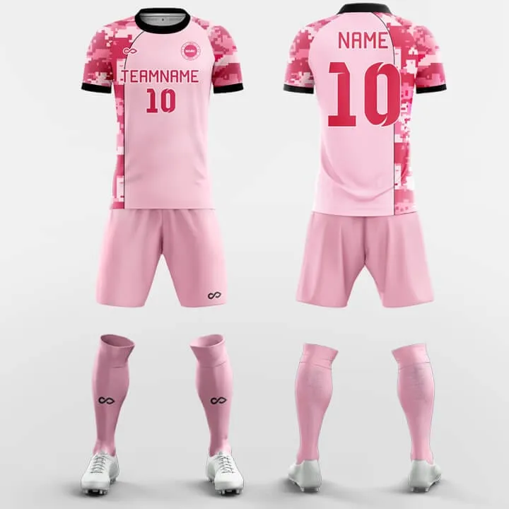 Pink Soldier-Custom Soccer Jerseys Kit Sublimated Design