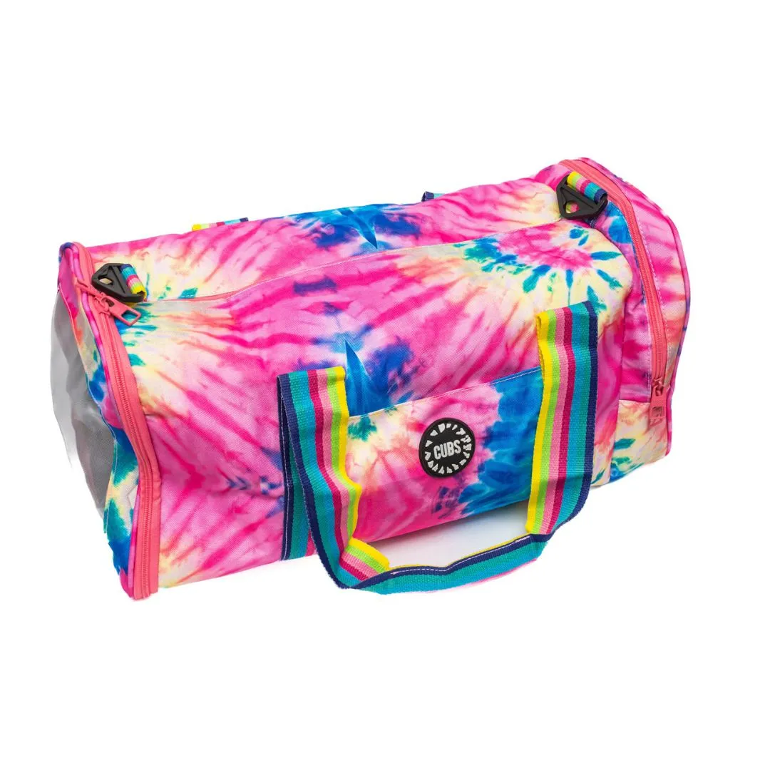 Pinkish Tie Dye Duffle Bag