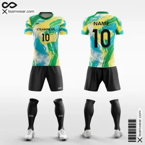 Pop - All Over Sublimation Print Soccer Kits Short Sleeve