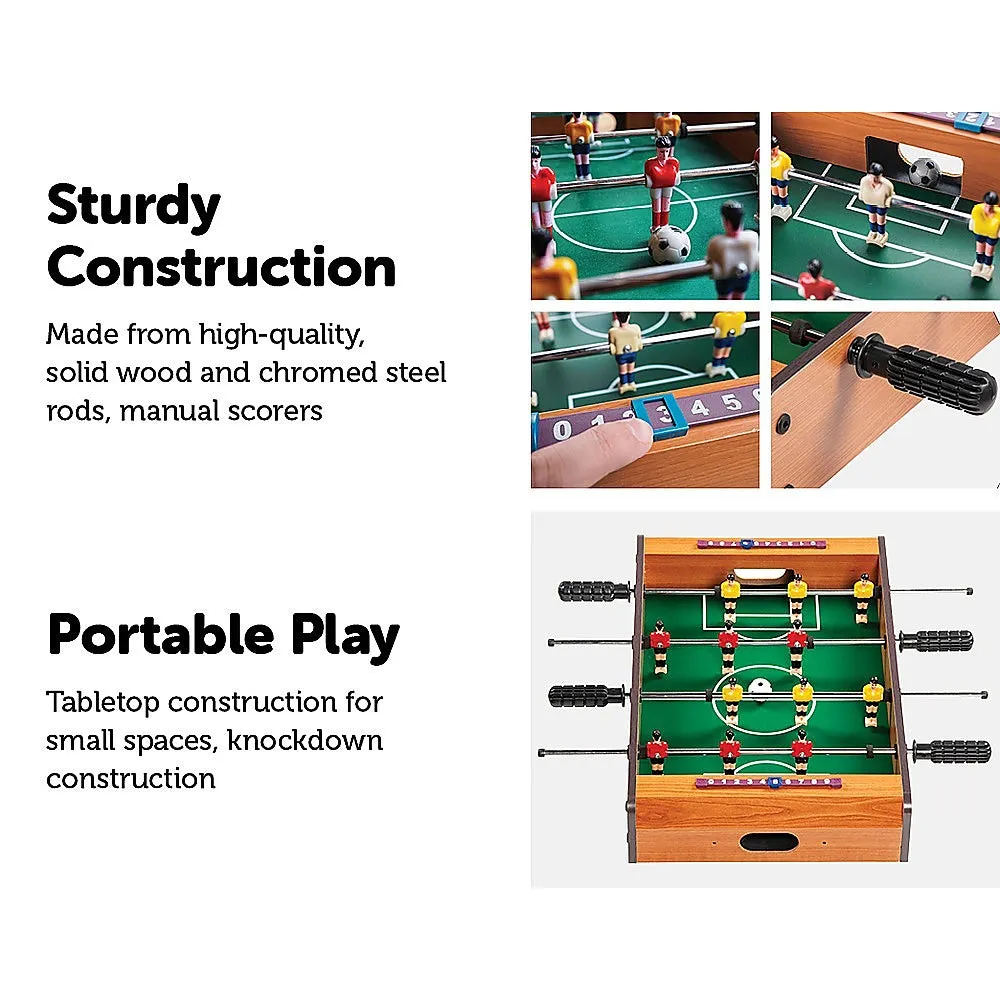 Portable Mini Foosball Table Soccer Game Set for Kids