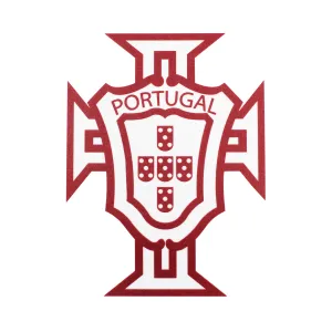 Portugal National Team Red Sticker FPF Emblem