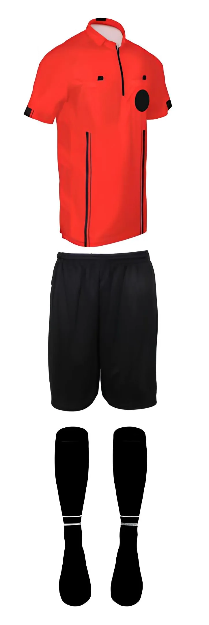 Pro Soccer Referee Uniform – 3 Piece Basics Ref Gear