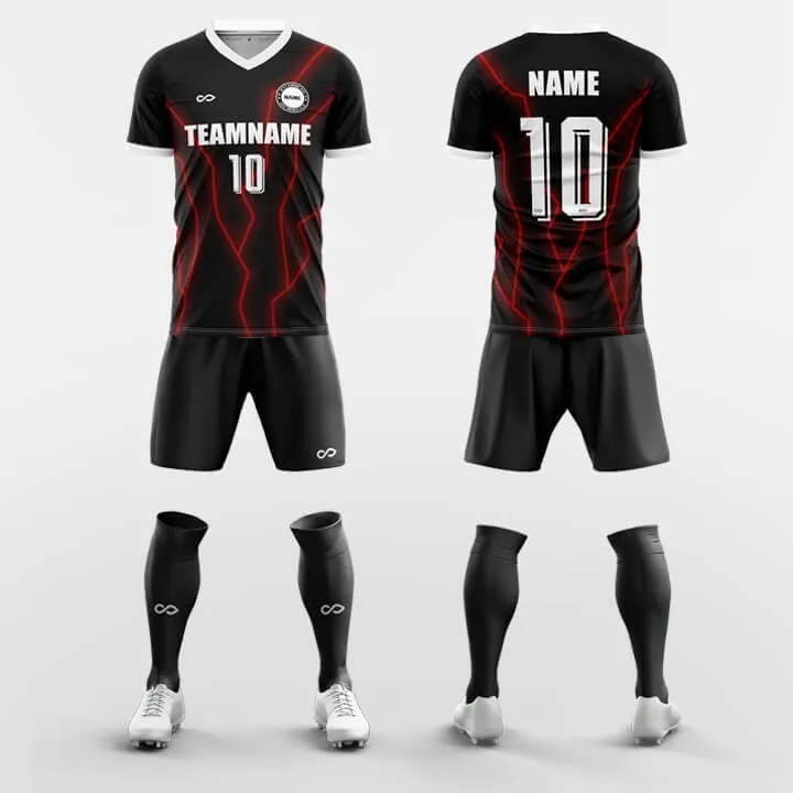 Prospect-Custom Soccer Jerseys Kit Sublimated Design