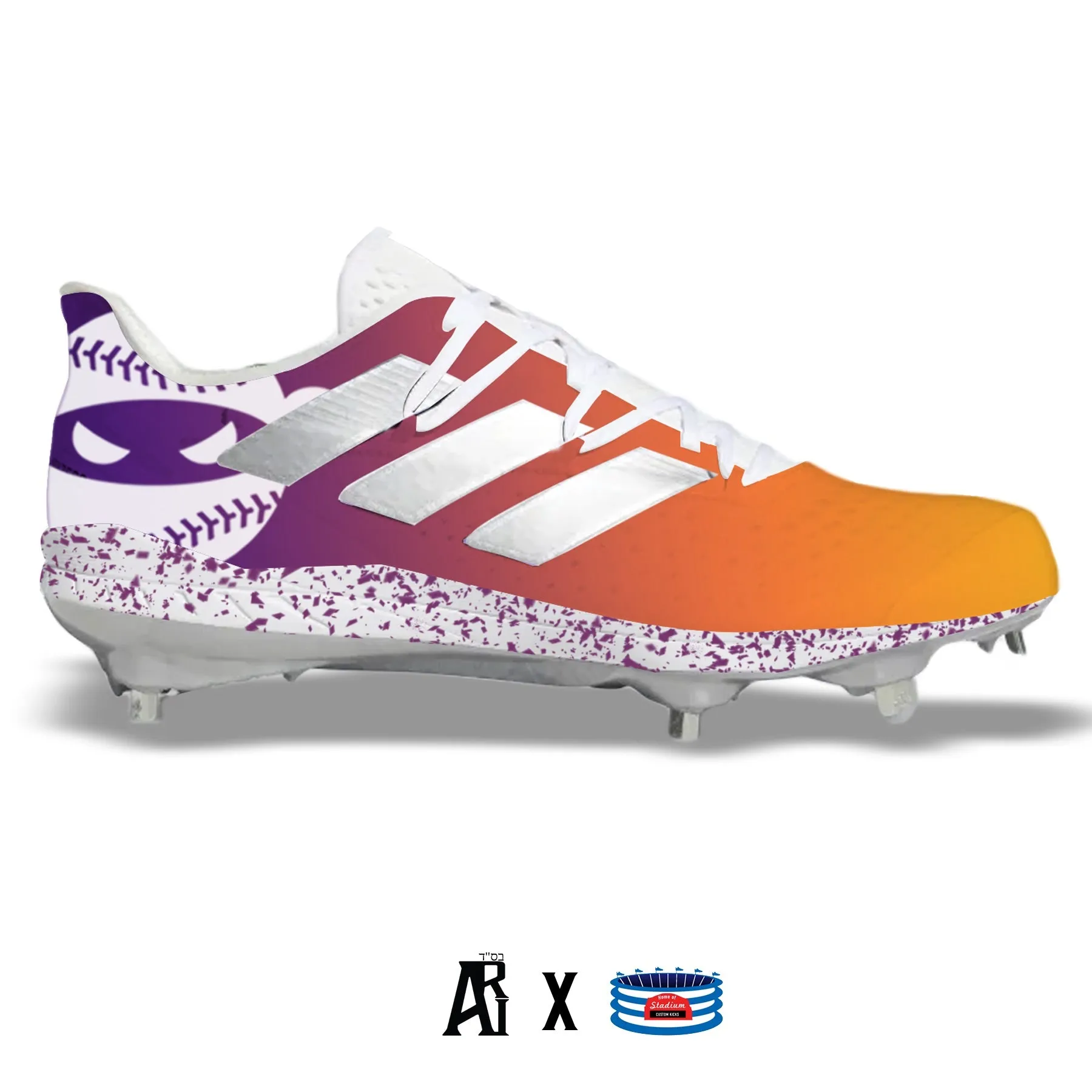 "Valley Ninja" Adidas Adizero Afterburner 8 Cleats