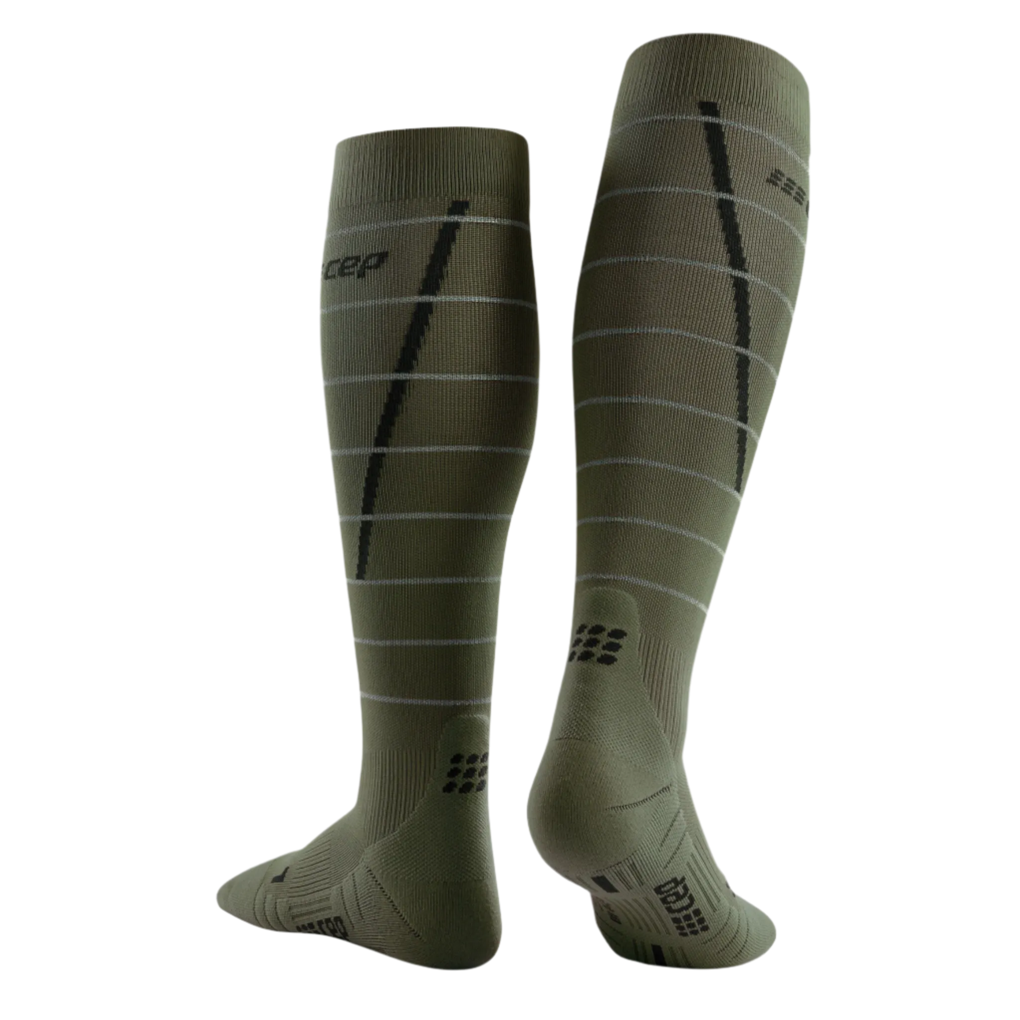 Reflective Tall Compression Socks, Men