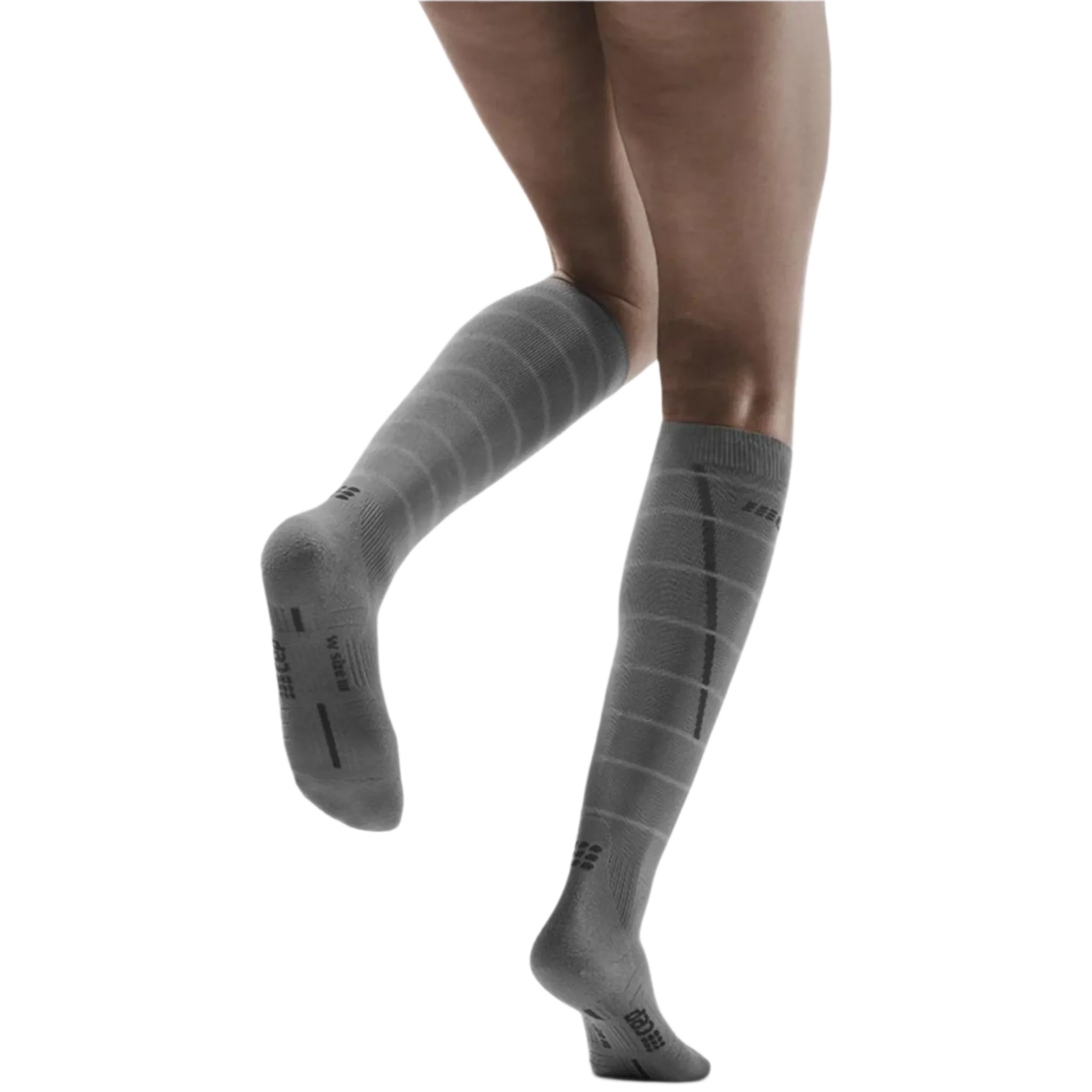 Reflective Tall Compression Socks, Women