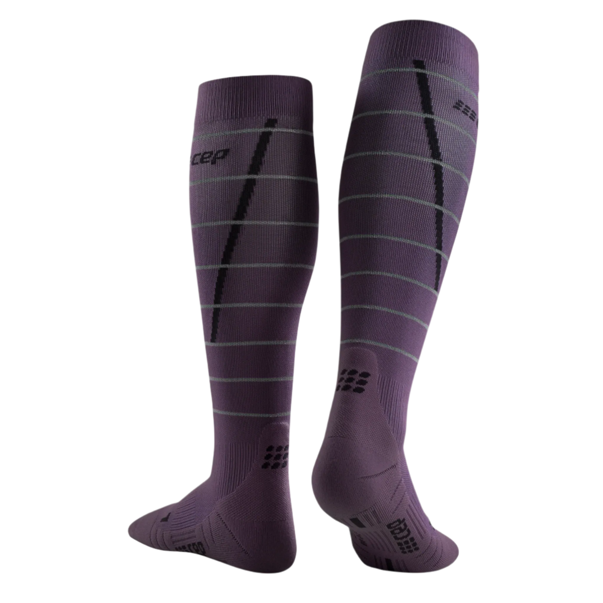 Reflective Tall Compression Socks, Women