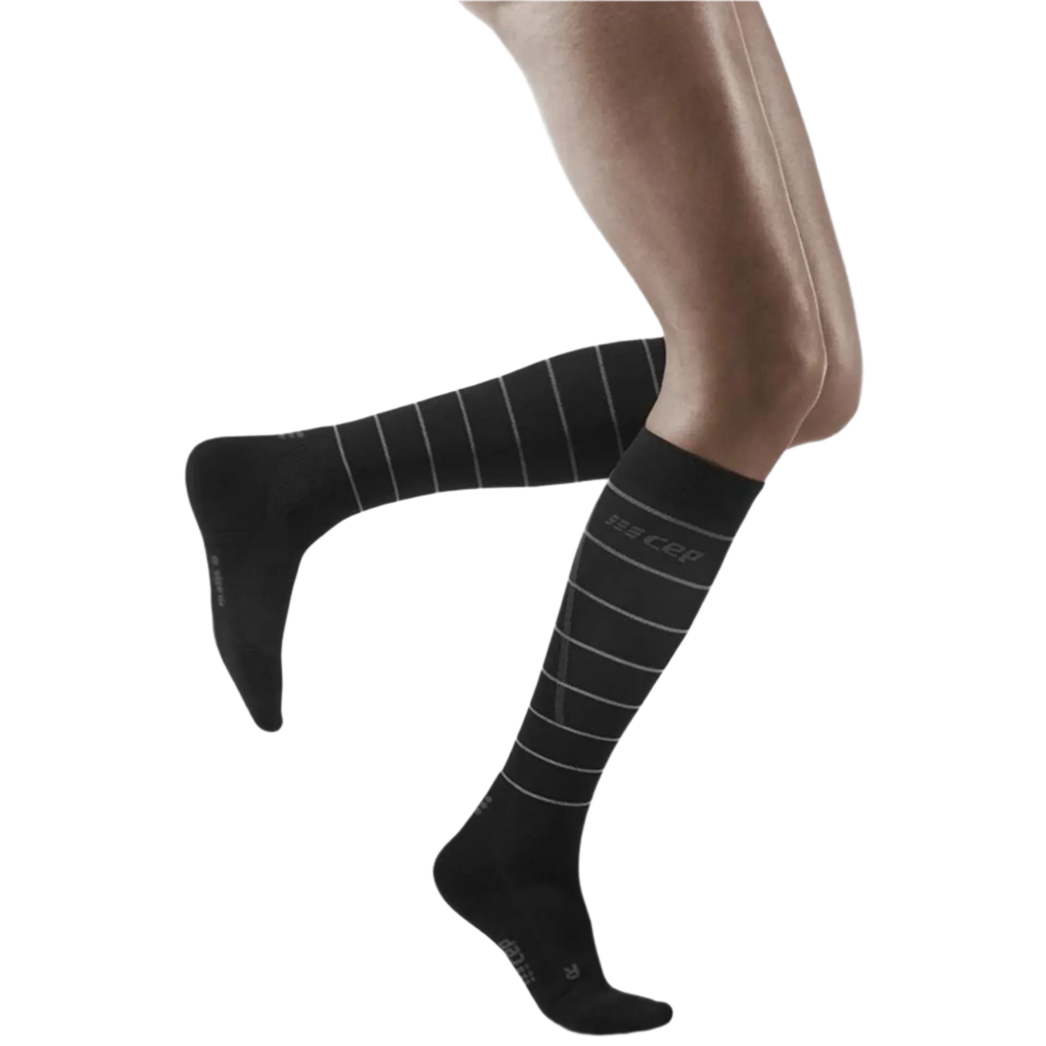 Reflective Tall Compression Socks, Women