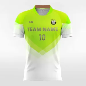 Rocky Mountains - Customized Men's Fluorescent Sublimated Soccer Jersey