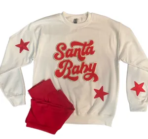 Santa & Stars Christmas Sweatshirt