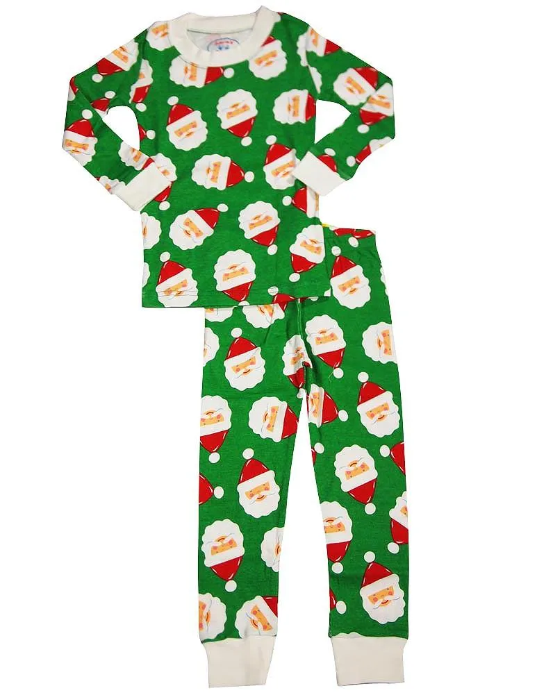 Sara's Prints Boys Girls Unisex Kids Long Sleeve 2 Piece Pajama Set, 32831