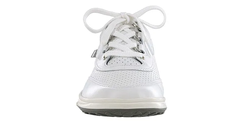 SAS Women's Sporty Lux Sneaker  WHITE PERF