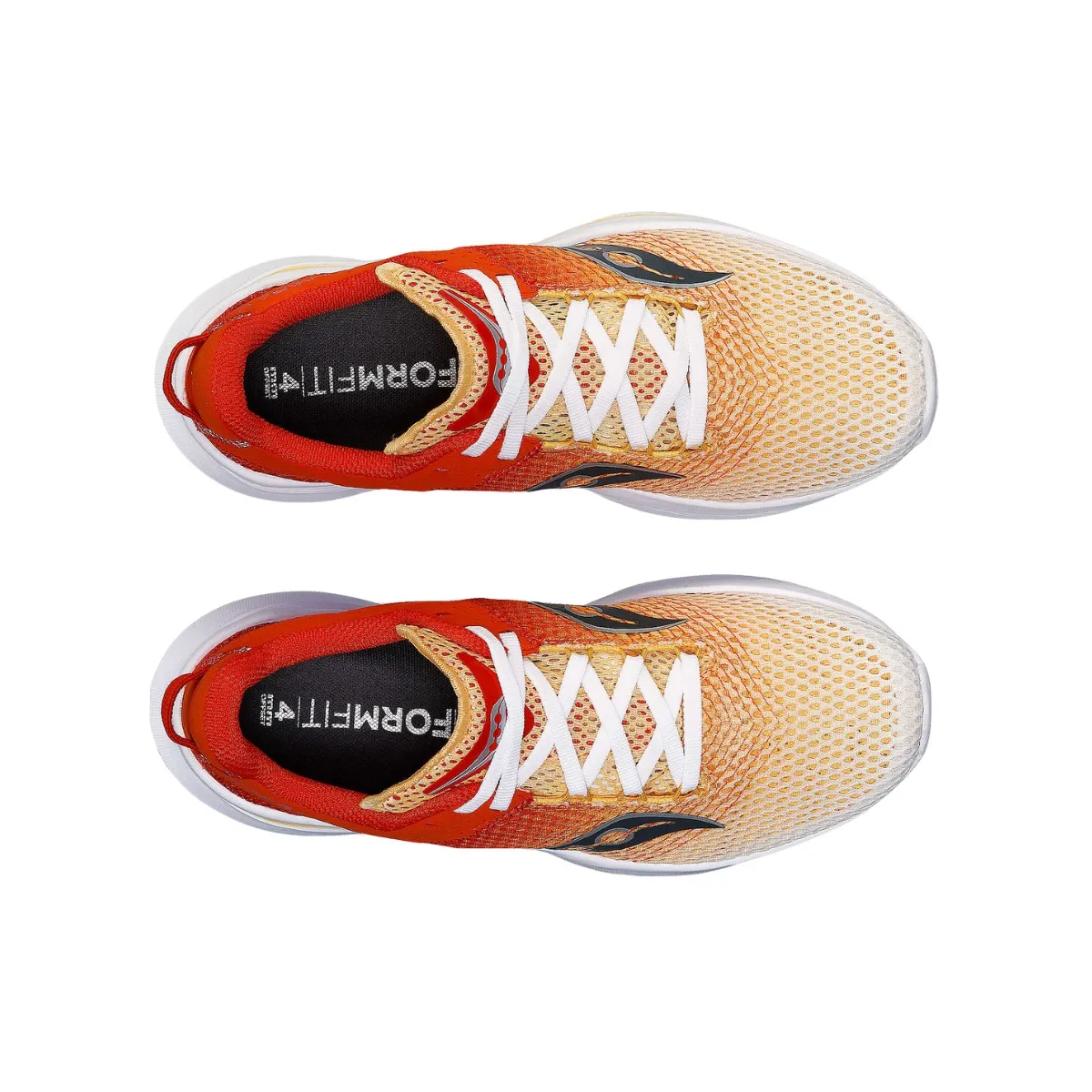 Saucony Kinvara 14 Yellow Red SS24 Women's Shoes