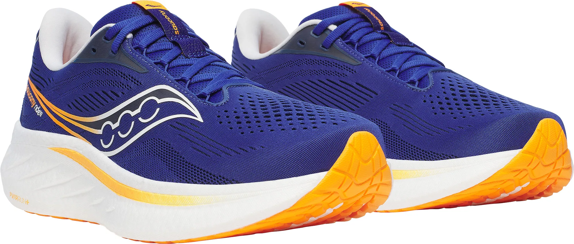 Saucony Ride 18 Mens Running Shoes - Blue