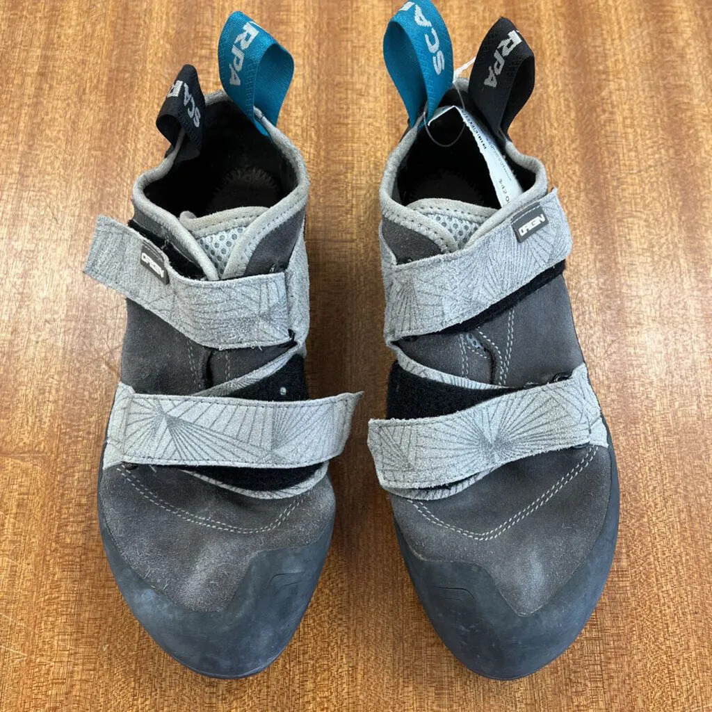 Scarpa - Origin- Climbing Shoes - MSRP $93: Grey/Blue-women-39.5