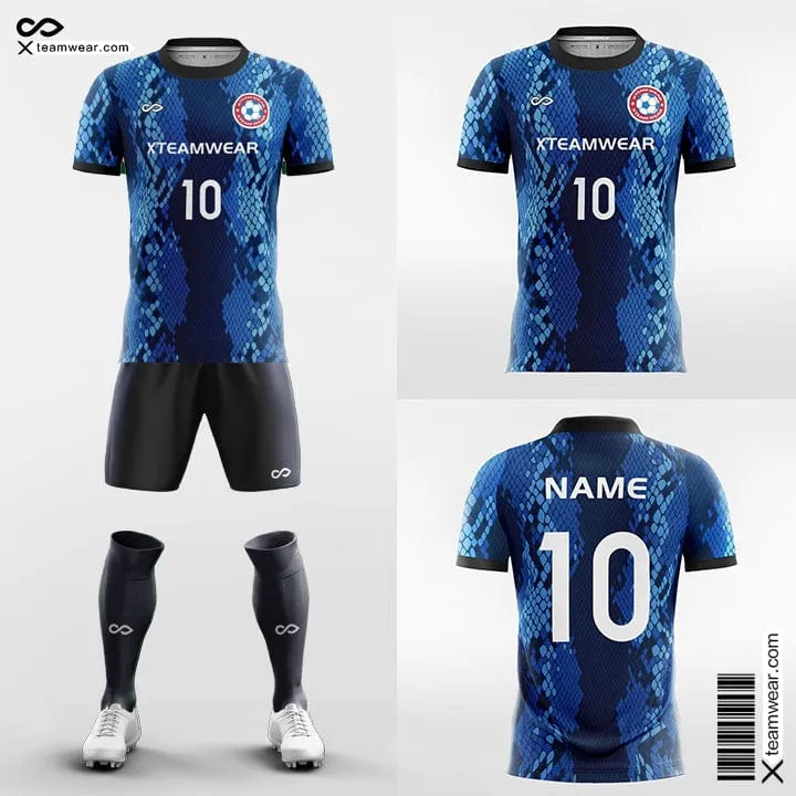 Snakeskin - All Over Sublimation Print Soccer Kits Short Sleeve