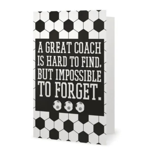 Soccer Coach Card