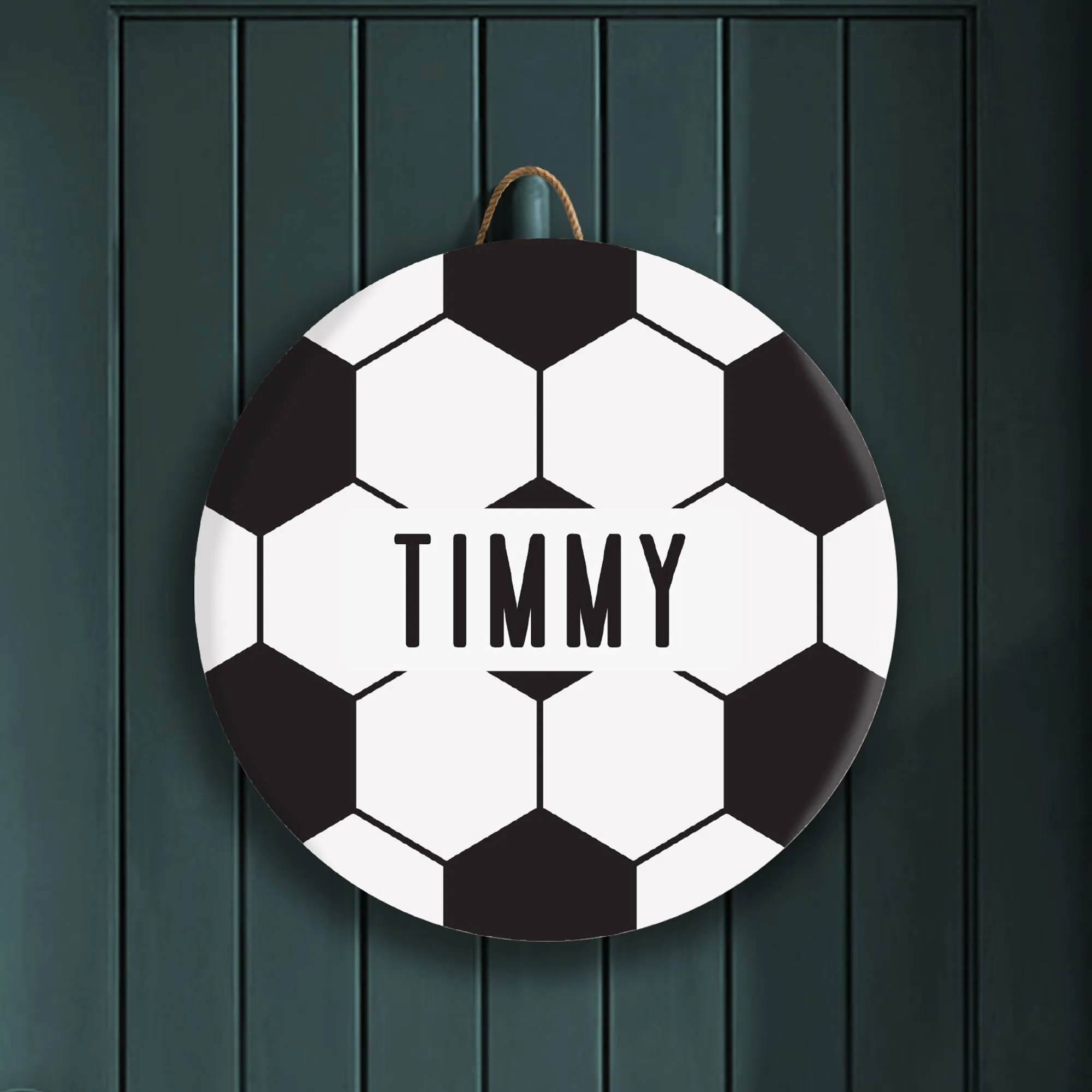 Soccer Custom Wood Sign