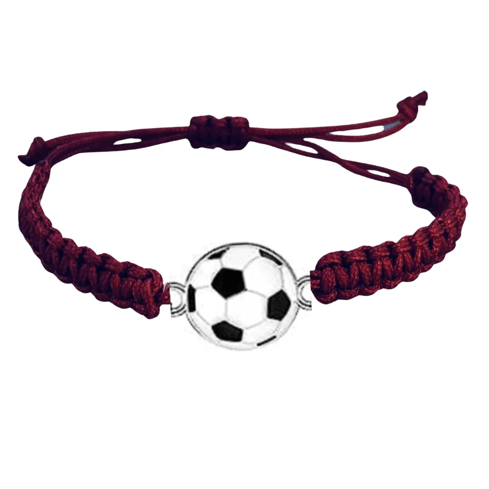 Soccer Rope Bracelet - Pick Color