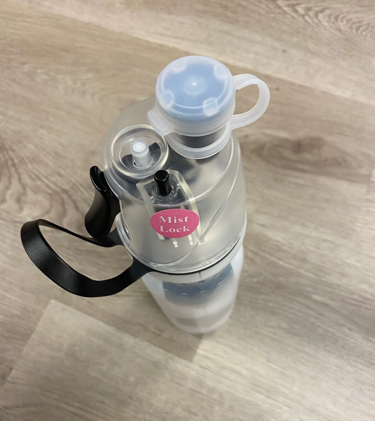 Soccer Water Bottle with Mist