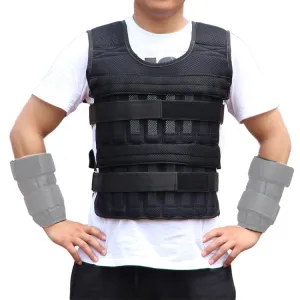 Sport Vest Leg And Arm Weight-Bearing Straps Fitness Training Weighting Equipment, Spec: 10kg Vest