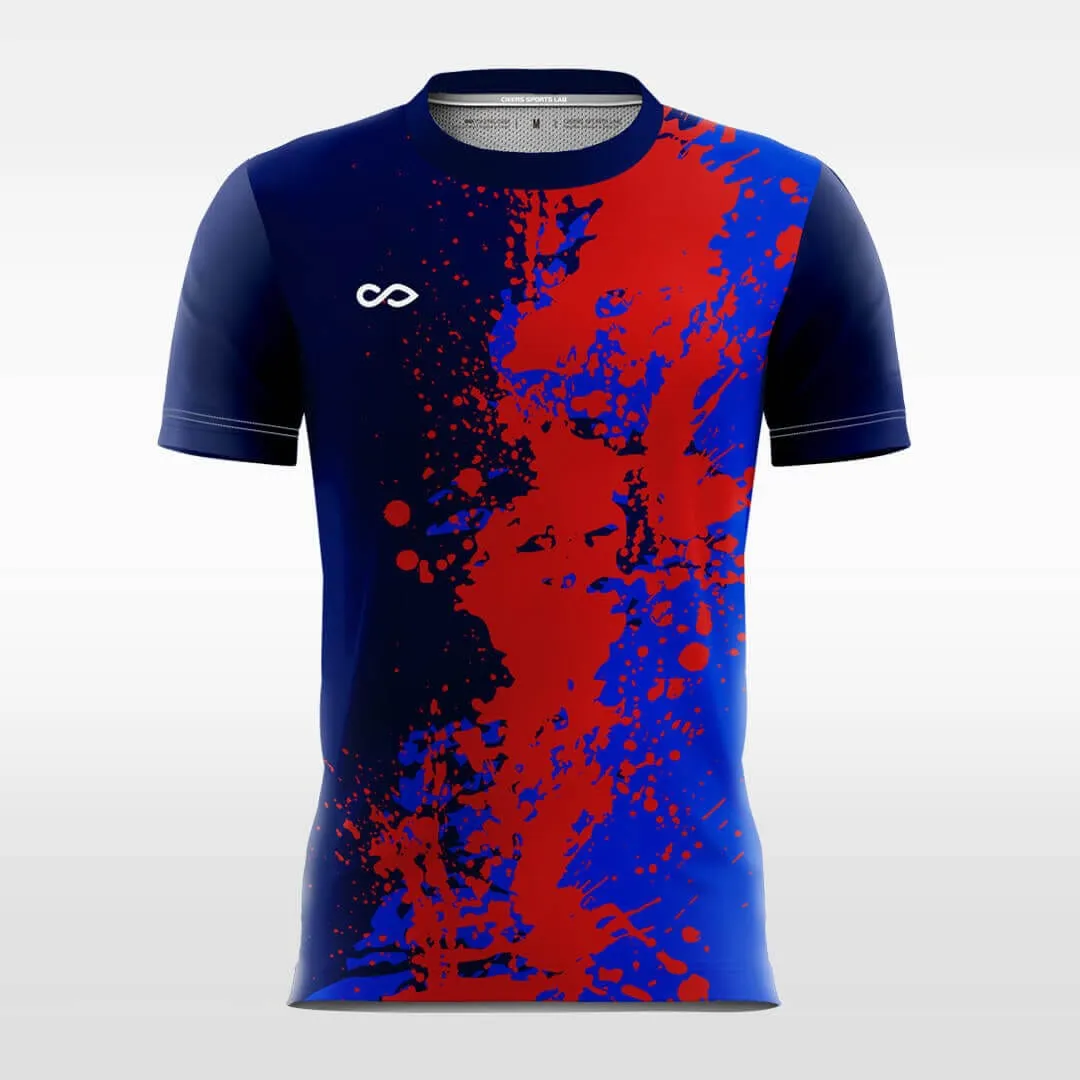 Spray painting - Custom Soccer Jersey for Men Sublimation FT060210S