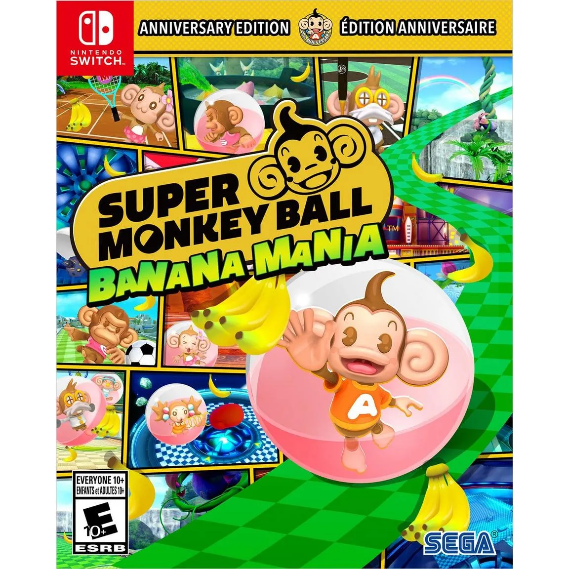 Super Monkey Ball: Banana Mania Anniversary Edition - Switch