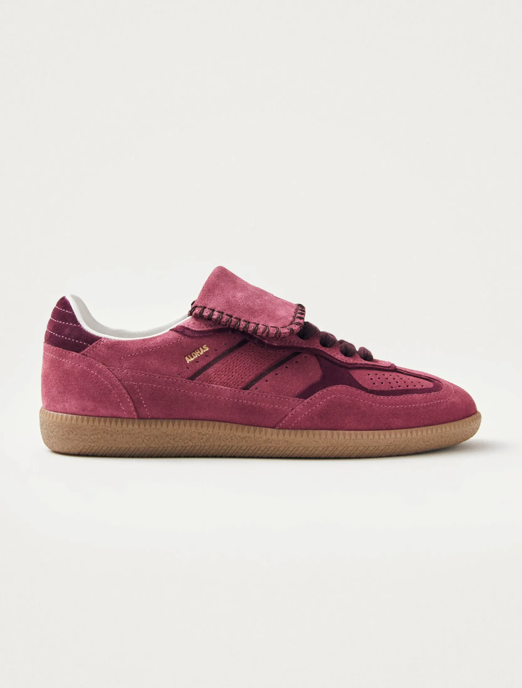 Tb. 490 Club Suede Raspberry Leather Sneakers