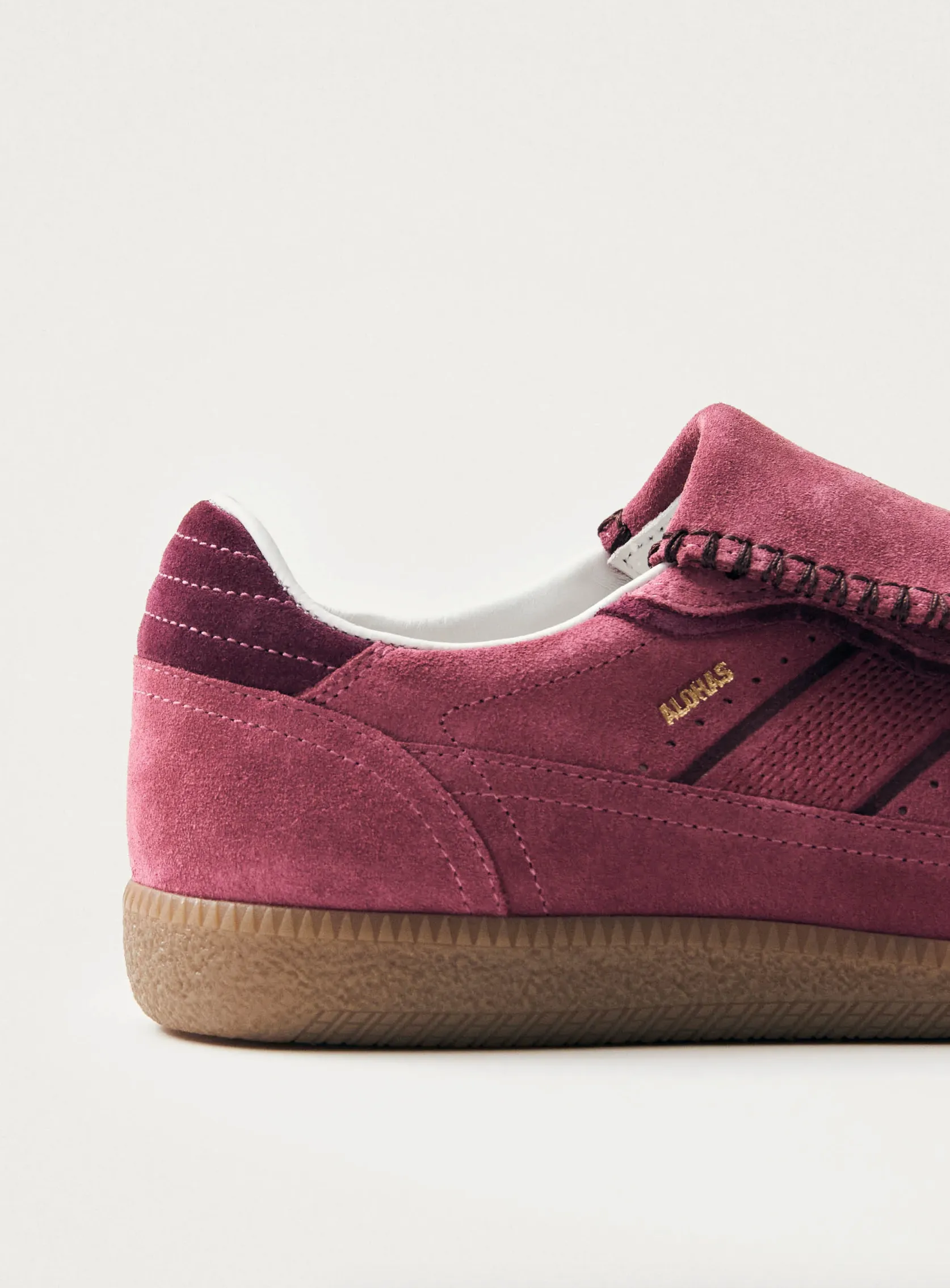 Tb. 490 Club Suede Raspberry Leather Sneakers