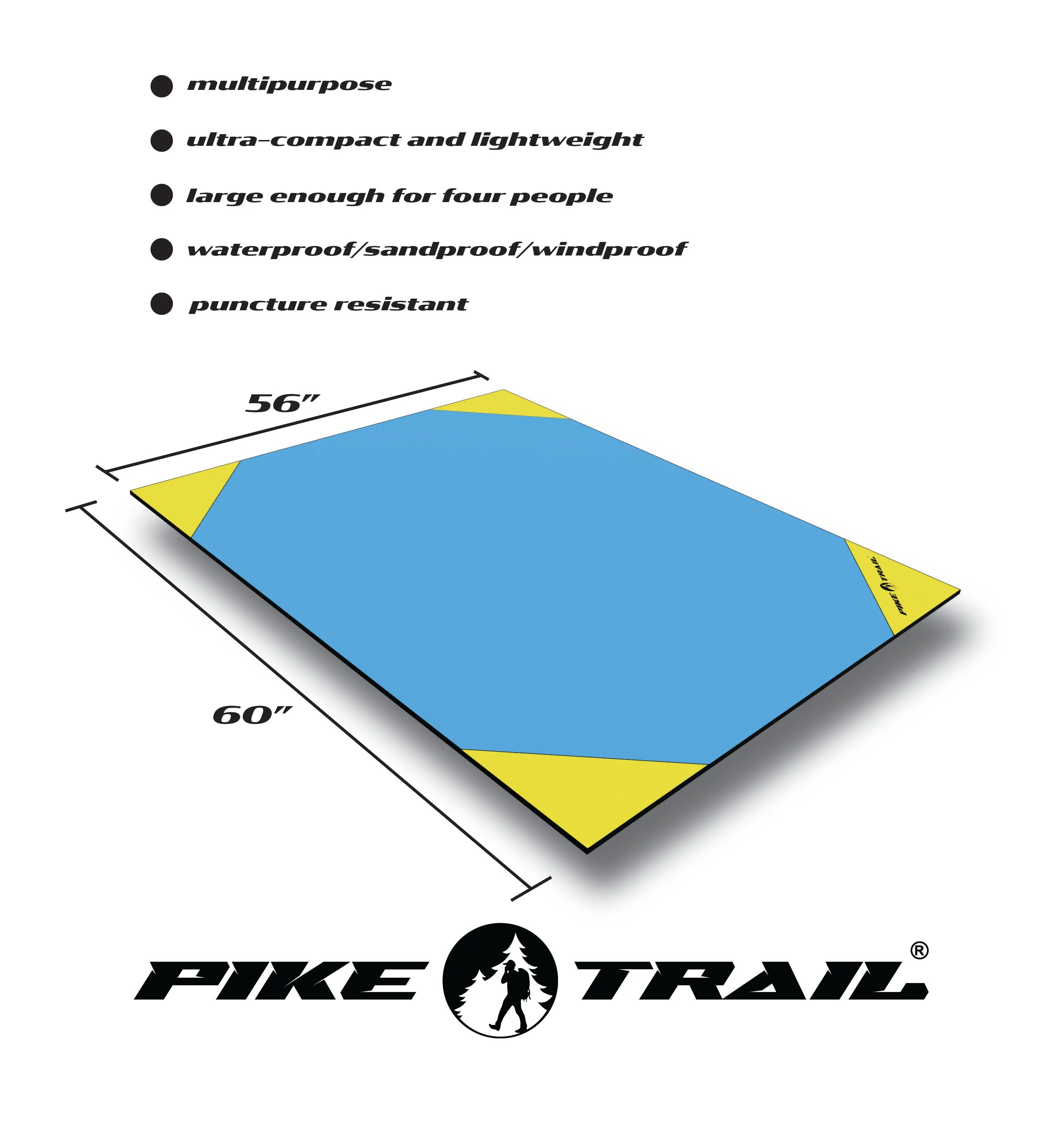 The Pike Trail Pocket Blanket