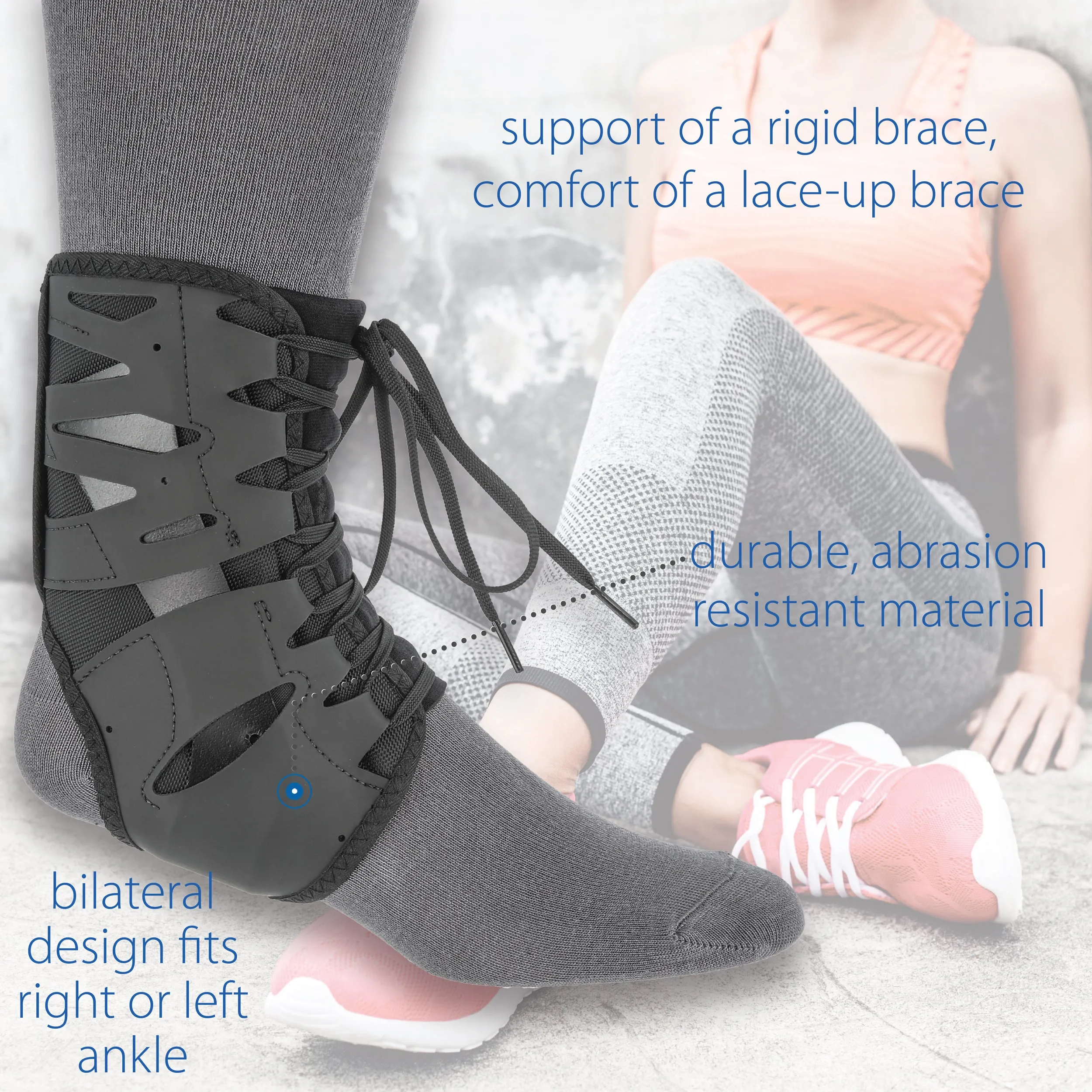 The Swede-O Tarsal Lok Ankle Brace