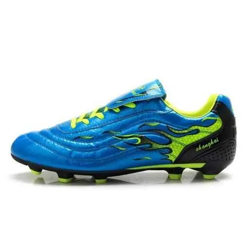 Tiebao Boys Breathable Firm-Ground Soccer Training Shoes