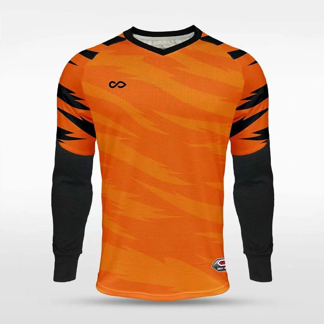 Tiger Roar - Customized Adult Goalkeeper Long Sleeve Soccer Jersey