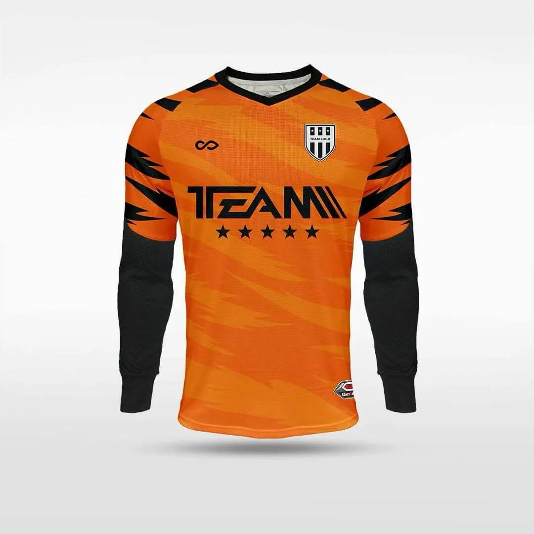 Tiger Roar - Customized Kids Goalkeeper Long Sleeve Soccer Jersey