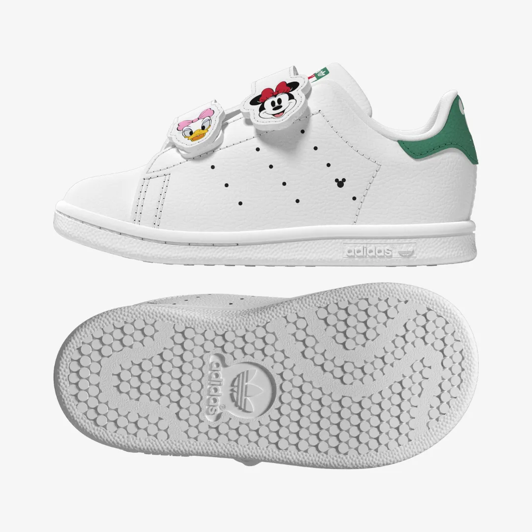 toddler adidas stan smith x disney (white/multicolor)