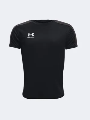 Under Armour Challenger Boys Football T-Shirt Black