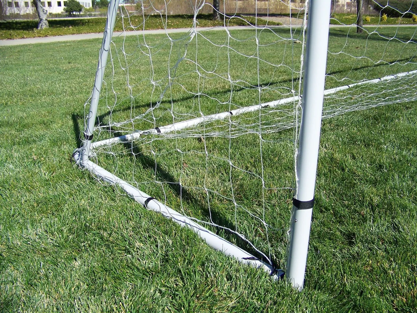 Vallerta® 18 X 7 Ft. Heavy Duty Steel Frame Goal w/Weatherproof Net