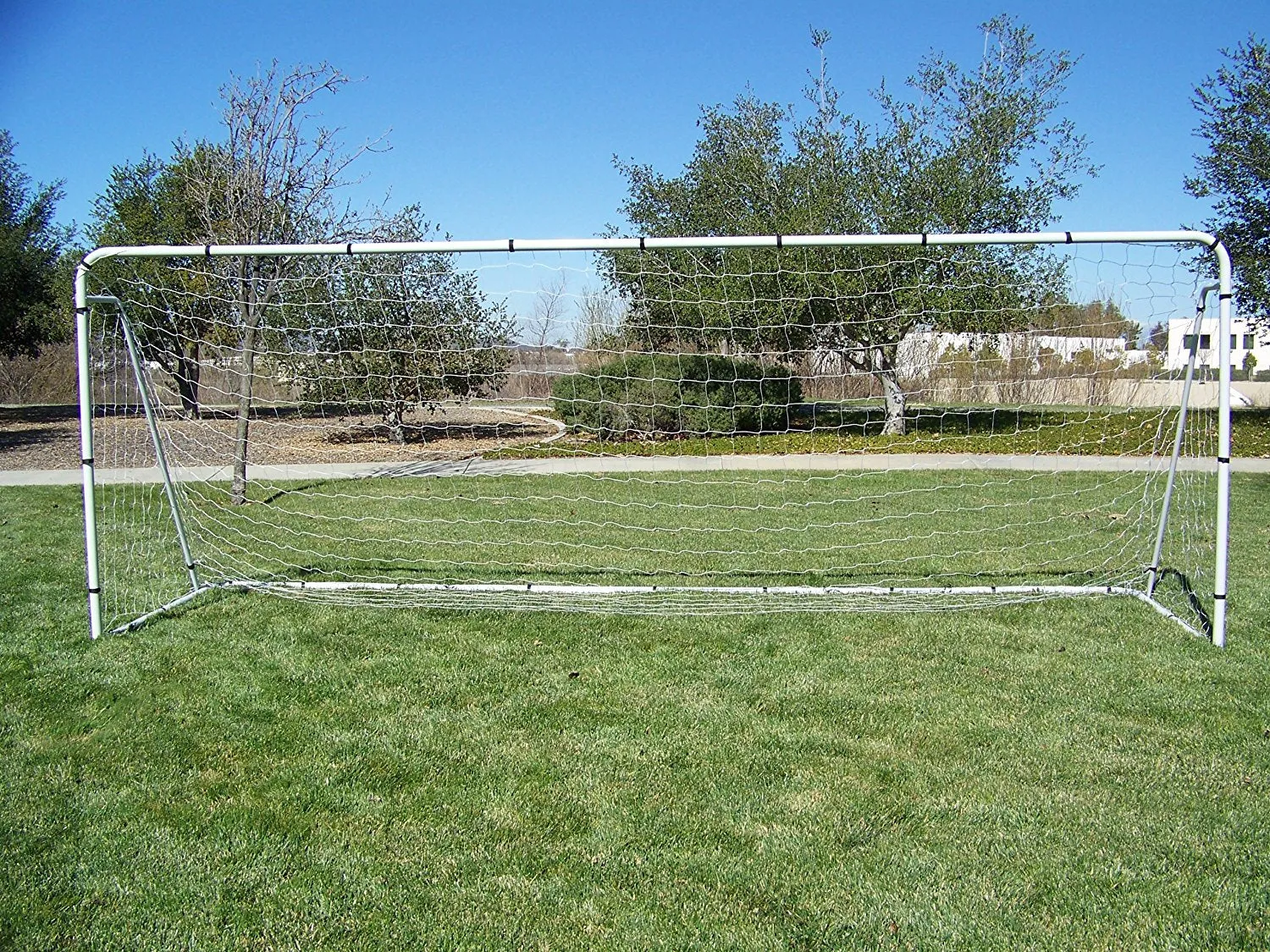 Vallerta® 18 X 7 Ft. Heavy Duty Steel Frame Goal w/Weatherproof Net